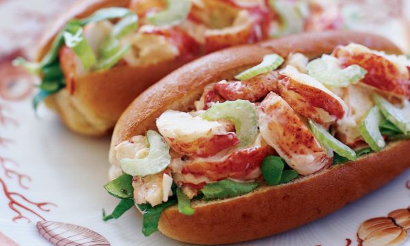 Lobster Roll sandwich de langosta