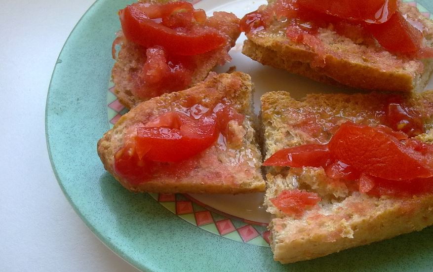 pan con tomate comidas tipicas de barcelona