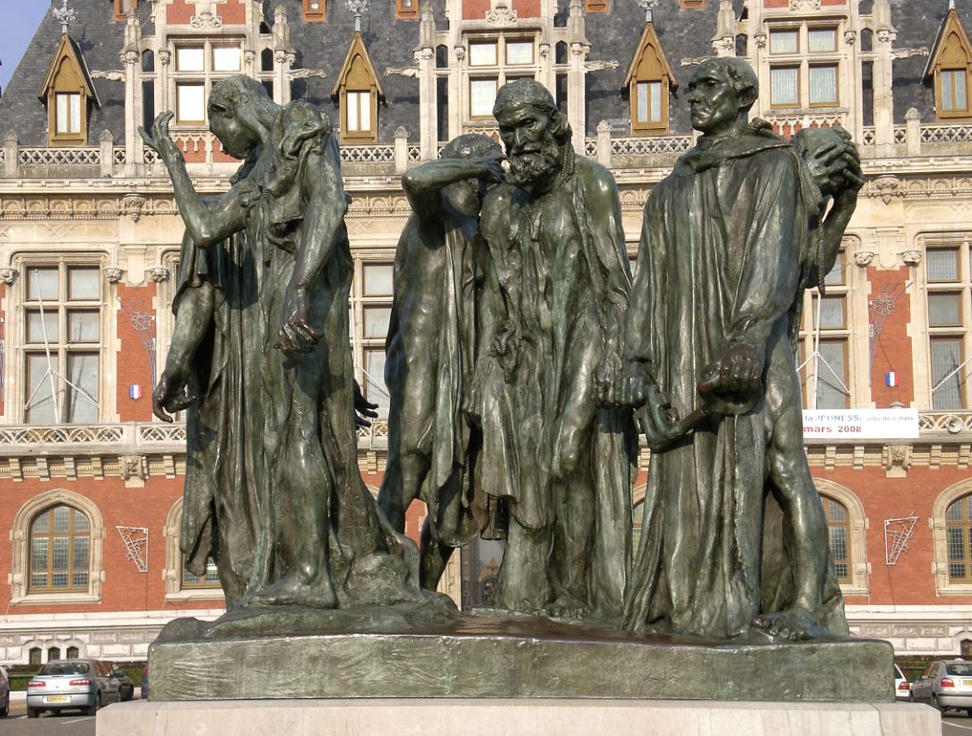Auguste Rodin Los burgueses de Calais