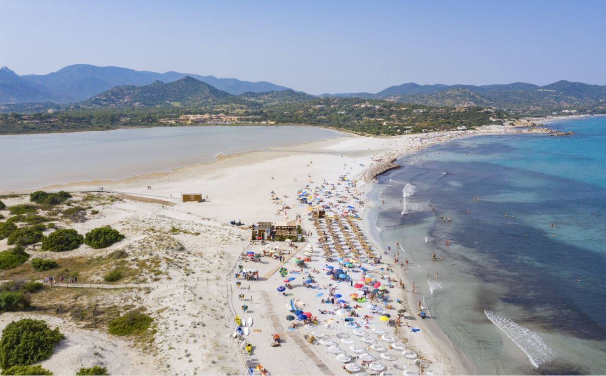 Porto Giunco ​​​​Villasimius Cagliari - Cerdeña mejores playas norte de italia