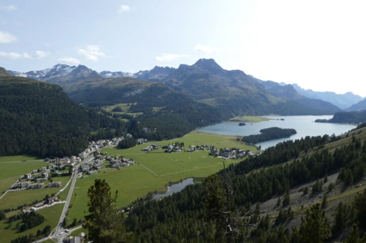 Sils Maria pueblos de suiza